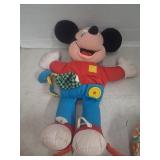 Vintage hickey mouse teaching toy