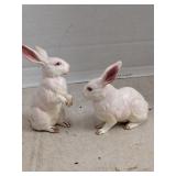 Rabbit figurines