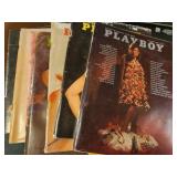7 Issues 1968 Playboy Magazines