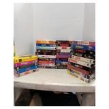 Lot of 35 VHS tapes