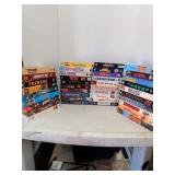 Lot of 38 VHS tapes