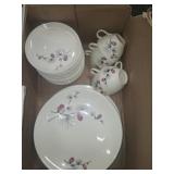 Sky line canonsburg pottery plate and cup set t5