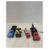 Lot Of Ertl Toy Vehicles