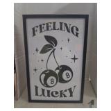 Feeling lucky print