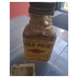 Vintage gold paint