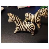 Vintage Wind up Zebras