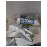 Lot of shop rags