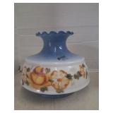 Vintage milk glass lamp shade