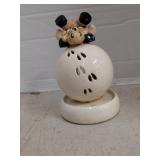 Moose tea light candle holder