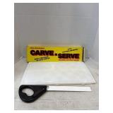 Carve And Serve Folding Cutting Board