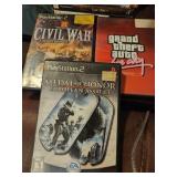 PS2 Games Civil War, etc