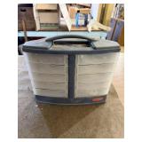 Rubbermaid Storage Organizer With Hardware T5