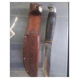 Knife with sheath