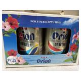 Orion Beer Cans Japan