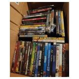 Box of DVDs