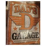 Dads Garage Sign