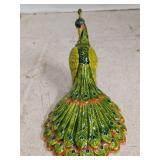 Peacock decorative figurine