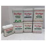 Durkee Spice Tins