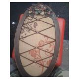 Oval wall decoration
