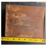 Vintage Wood Cigar Box