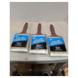 Lot of 4' paint brushes