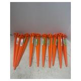 Lot Of Plastic Ground Stakes