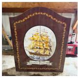 The Golden Clipper 1805 Dart Board T1