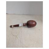 Vintage Mexican wooden balero toy