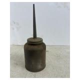 Vintage oil can