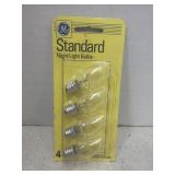 GE Standard Night Light Bulbs