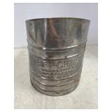 Vintage Sift Chine Flower Sifter