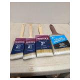 Lot of paint brushes