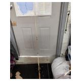 Vintage fiberglass rod  with Zebco 202 reel