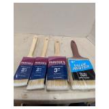Lot of paint brushes