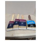 Lot of paint brushes