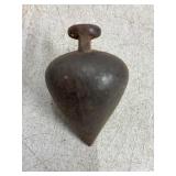 Vintage Cast Iron Plumb Bomb