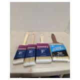 Lot of paint brushes