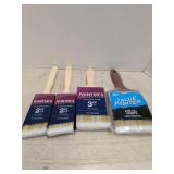 Lot of paint brushes