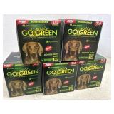 5 Boxes of 50 Doggie Duty Bags