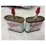 Red wing Shoe Oil Tins