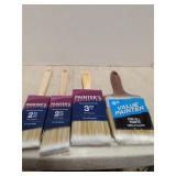 Lot of paint brushes