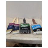 Lot of paint brushes
