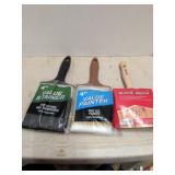Lot of paint brushes