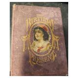 Antique The Birthday Present Book