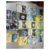 18 Pokemon Cards shows some wear