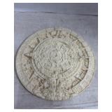 Mexico Wall Hanging Resin Aztec Calendar