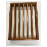Foldable wooden gate t3