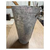 Tall Metal Planter Bucket T1
