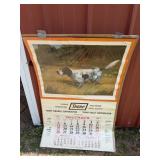 Vintage Thorp Large Dog December PosterT3