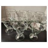 Glass Sundae Dishes T1